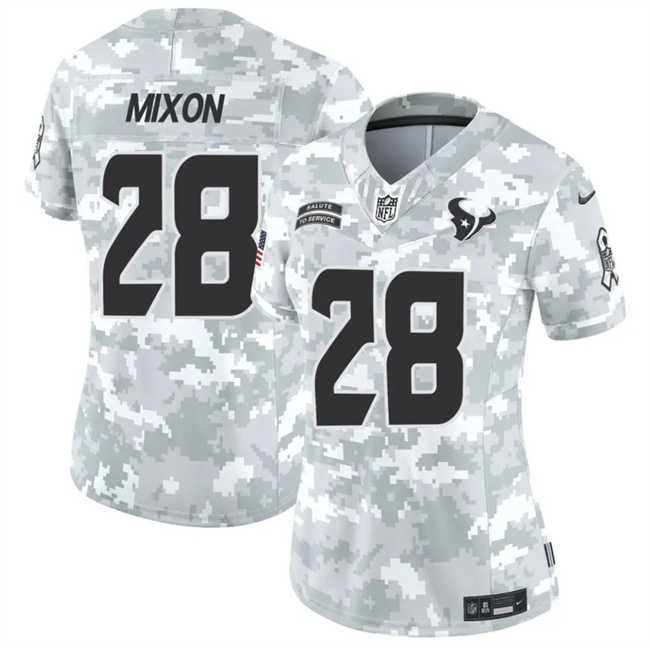 Women's Houston Texans #28 Joe Mixon 2024 F.U.S.E Arctic Camo Salute To Service Limited Stitched Jersey Dzhi,We sell and wholesale Women's Houston Texans #28 Joe Mixon 2024 F.U.S.E Arctic Camo Salute To Service Limited Stitched Jersey Dzhi on line form chian!